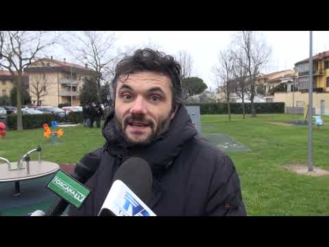 Matteo Biffoni   campagna elettorale itinerante