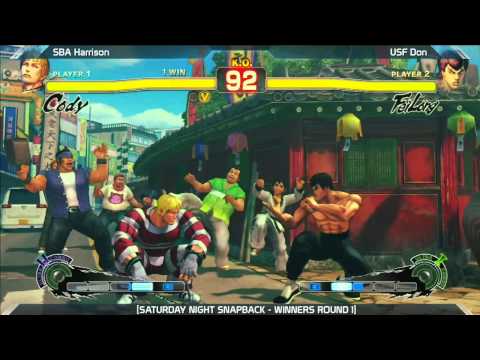 SSF4 SBA Harrison vs USF Don |Saturday Night Snapback 5.5
