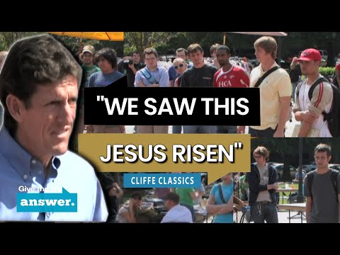 Cliffe Knechtle | Could Eyewitnesses See Jesus Risen From The Dead? | Give Me an Answer
