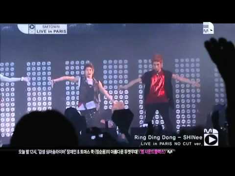 110618 SHINee - Ring Ding Dong (Mnet SMTOWN LIVE in PARIS)