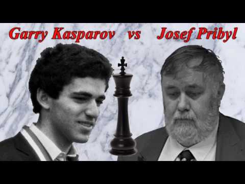 Annotated Chess Games 385 - Kasparov vs. Pribyl - Breakthrough Pawn - 1980 [D85]
