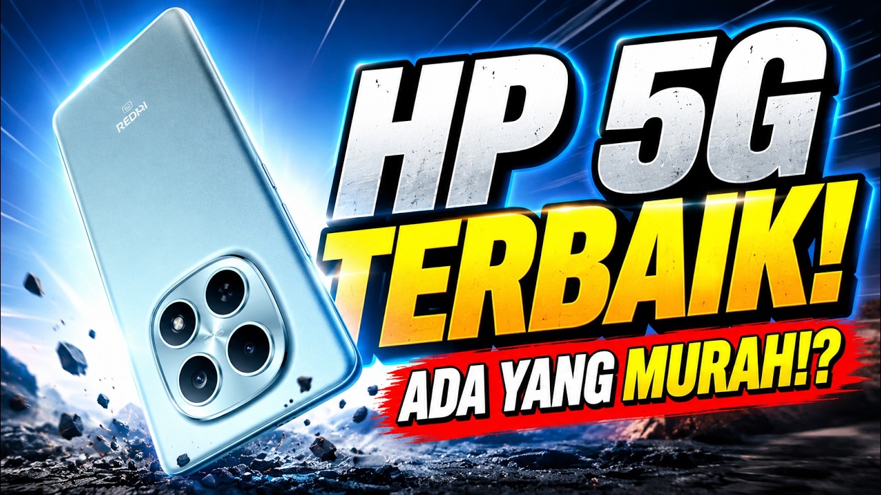 Rekomendasi Hp 5G Murah Terbaik, Harga di Bawah 5 Juta‼️