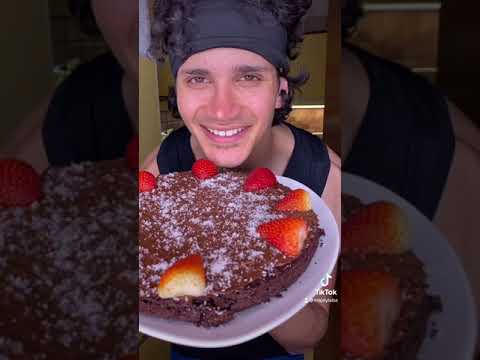 كيك صحي عالي البروتين #shorts