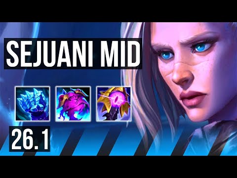 SEJUANI vs ZED (MID) | 32K damage | NA Master | 26.1