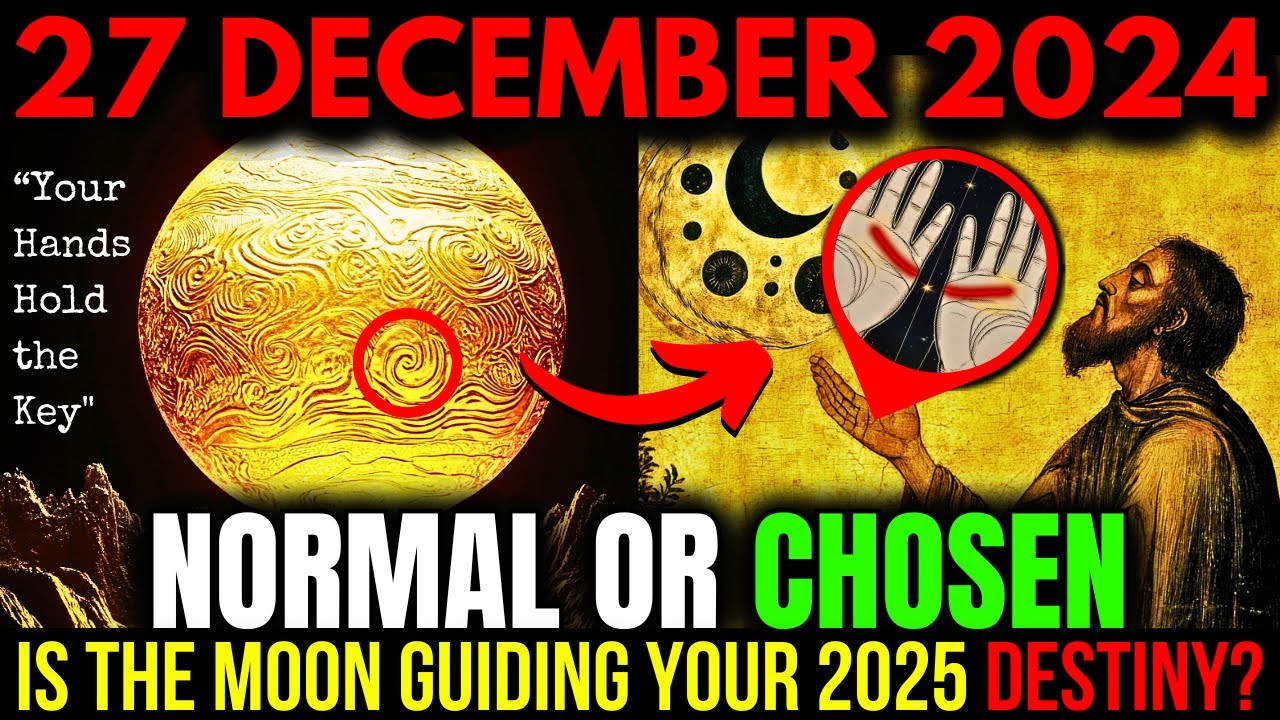 Is the CRESCENT MOON in the Palm of Your Hands? 8 Things Will HAPPEN to YOU In 2025!