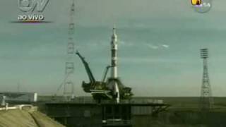 Lançamento de Marcos Pontes Rumo à ISS na Soyus TMA-8