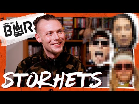 BARS #072 Rapparen Storhets gästar Gatuslang BARS för att nörda rap-texter!