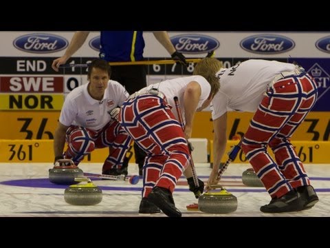 CURLING:World Men's Chp 2013 - Draw 3 NOR-SUI
