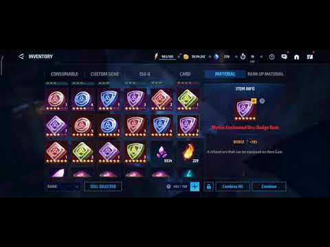 Combining Uru For Odin's Blessings - Marvel Future Fight