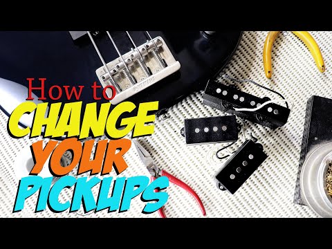 How To Change Bass Guitar Pickups