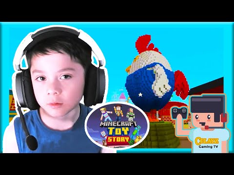 Minecraft Big Chicken Little in Minecraft Toy Story Mash-Up | CPlayz Gaming TV