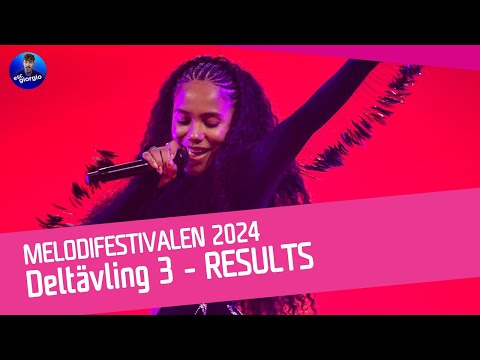 🇸🇪 Melodifestivalen 2024: Heat 3 - Results
