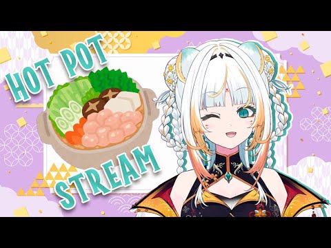【HANDCAM】Eating Hotpot on Stream / 飯テロ配信🍲✨ Byebye 2025【Taiga Toragami | ChromaSHIFT】