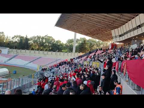 Hamrun Spartans vs Valletta. 11-2-23  ..Hamrun Ultras 🎺🖤❤️