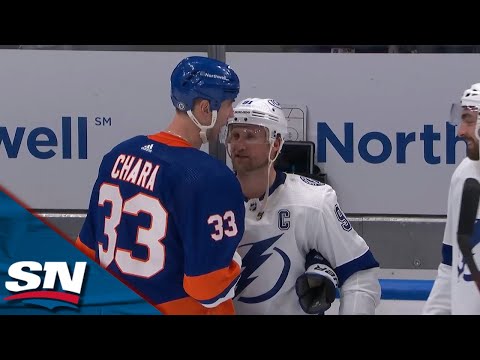 Zdeno Chara Scores, Gets Love From Lightning Players In Potential Final Game