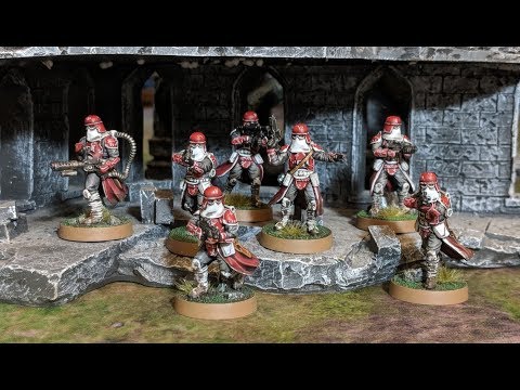 How to Paint Star Wars Legions Snowtroopers as Galactic Marines without harming any animals