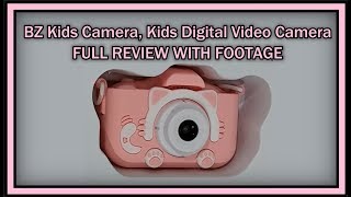How Good Are $30 Kids Cameras Really? BZ Kids Camera, Kids Digital Video Camera, 1080P  FULL REVIEW