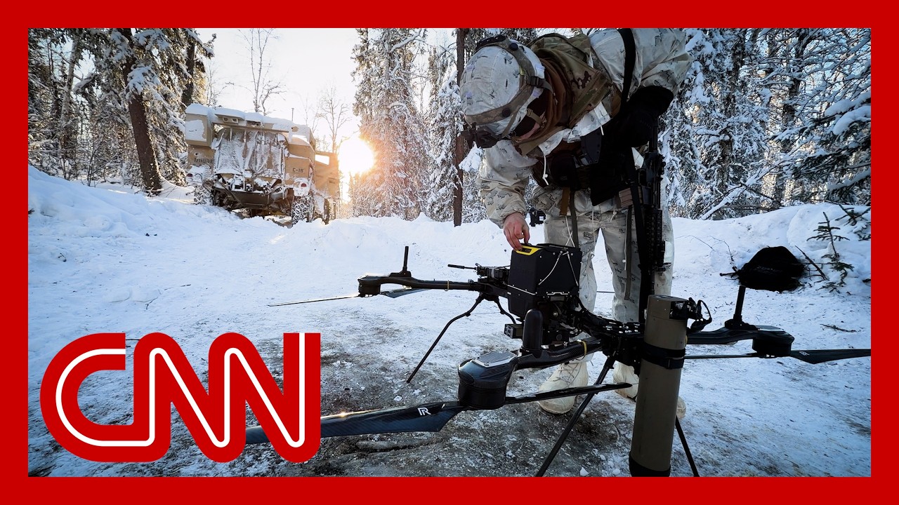 How US Army battle tests drones for arctic warfare