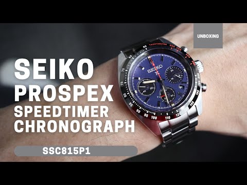 SEIKO Prospex Solar Speedtimer Blue SSC815P1