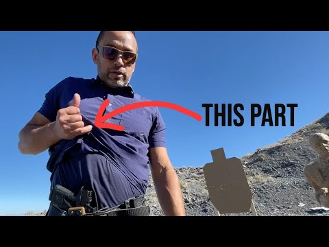 "Why Am I Shooting This Person? He's Trying to Kill Me." | Single Handed Draw From Concealment