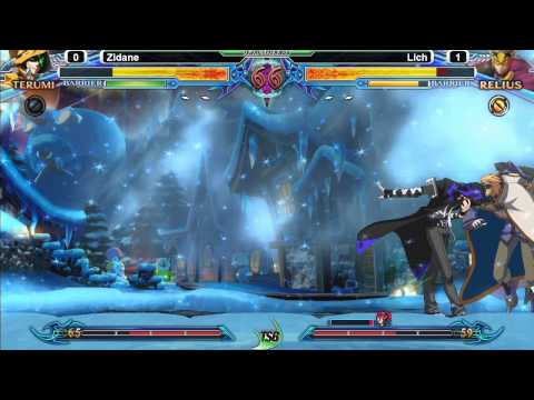 Blazblue: Chrono Phantasma @ TSB 10/26 - Zidane (Terumi) vs Lich (Relius) - LOSERS FINALS