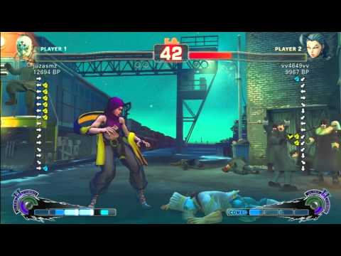 SSF4 Rank Match   juzasmz (EF)  vs  vv4649vv (RO)