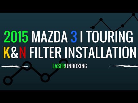 2015 Mazda 3 i Touring - K&N Air Filter Install