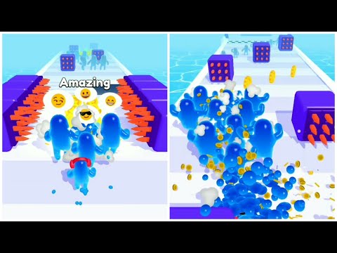 new update BLOB CLASH 3D game all levels gameplay | join blob clash 3d game level 69 and 70