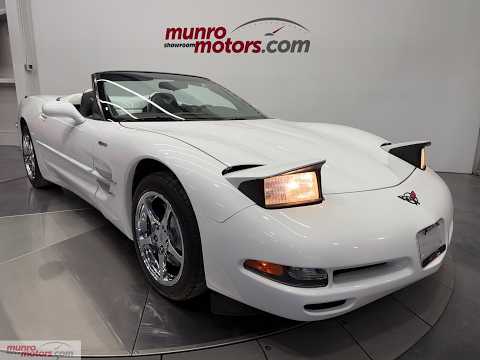 2000 Chevrolet Corvette 2dr Convertible in White for sale at Munro Motors in Brantford, ON