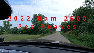2022 Ram 2500 With Cummins 6.7 - My Two Biggest Complaints