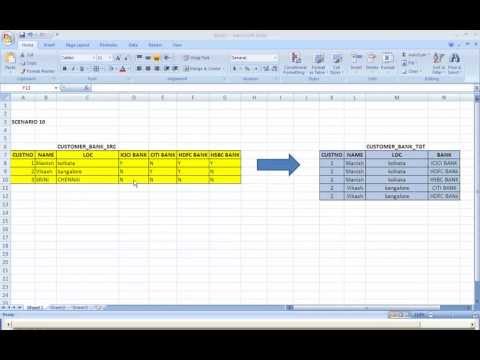 Normalizer transformation real time scenario by manish