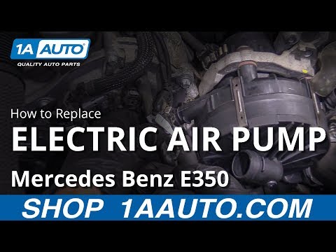 How to Replace Electric Air Pump 09-16 Mercedes E350