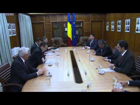 Primul-ministru Victor Ponta s-a întâlnit, cu Sauat Mynbayev, KazMunaiGaz