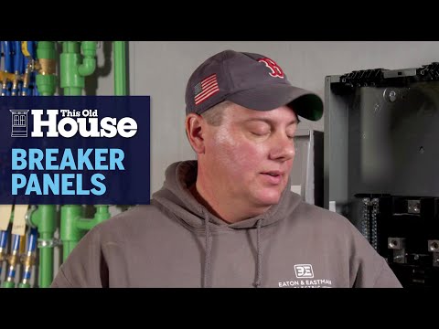 How to Install an Electrical Breaker Panel | This Old House