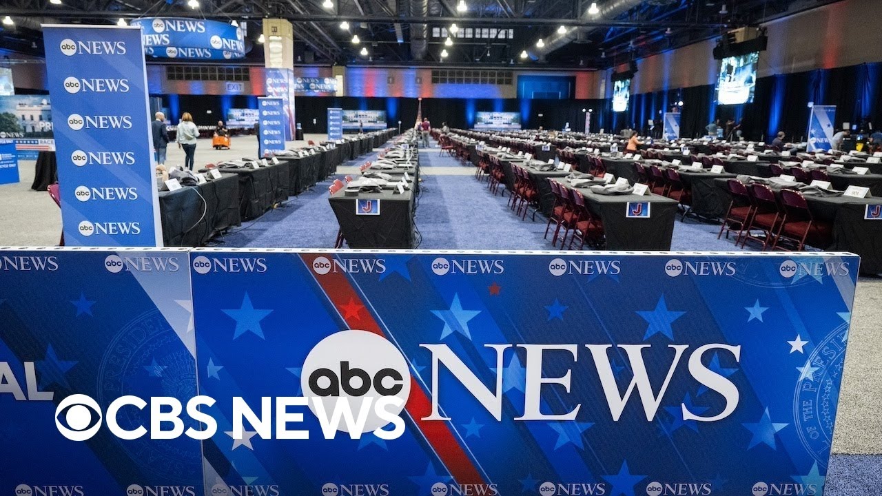 Watch Live: Inside the spin room ahead of Harris-Trump presidential debate | CBS News