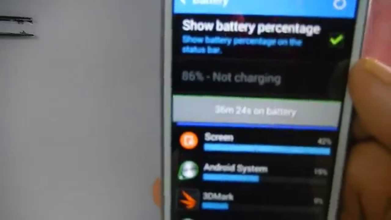 Samsung Galaxy Core Prime battery life test