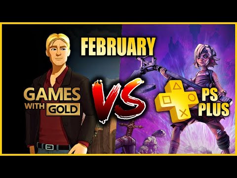 PlayStation Plus VS Xbox Games With Gold - FEBRUARY 2022