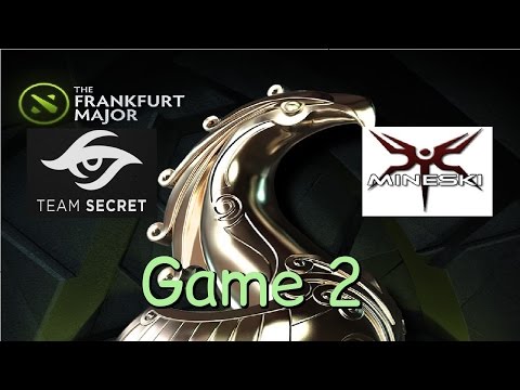 Mineski vs Secret - Game 2 - Frankfurt Major Upper Bracket - Teamfights