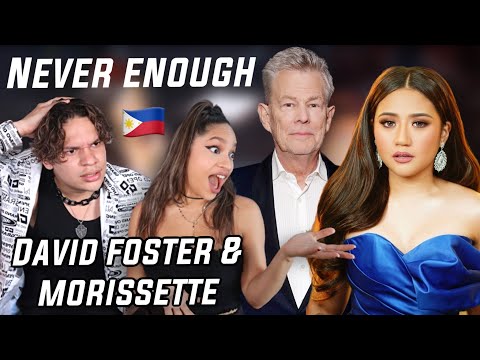 SHE ATE...Waleska & Efra react to Morissette & David Foster singing 'Never Enough'