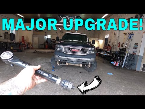 The BEST Upgrade You'll EVER Do To Your DURAMAX!  *BENT TIE ROD REPAIR!*