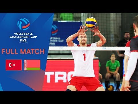 Turkey vs Belarus | 3rd Place - Full Match | 2019 FIVB Men's Volleyball Challenger Cup