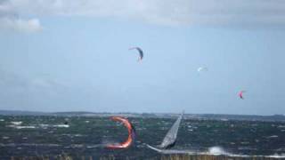 preview picture of video '2009.07.31. Kite surfing Lynæs'