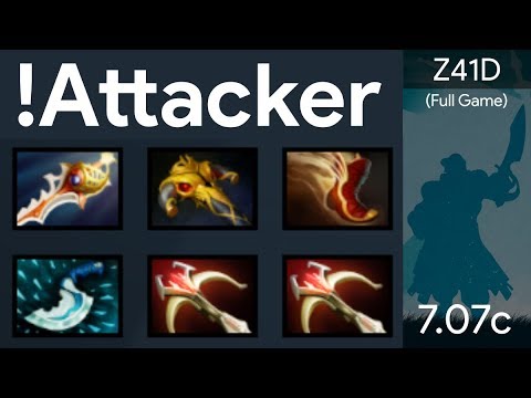 !Attacker Kunkka 7.07c Mid vs Storm Spirit (Full Match)