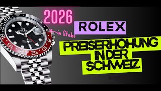 ROLEX: NEUE Modelle 2026 und Preiserhöhung kommen...