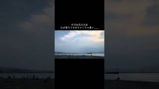 段々とひともあつまってきまきしたね！#花火 #花火大会 #清水港 #港まつり
