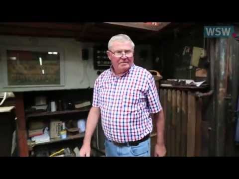 Original Jaquard-Bandwebstuhl von 1895