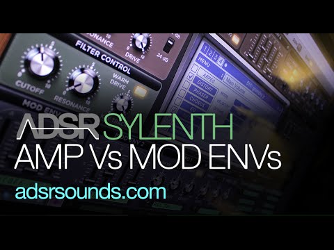 Sylenth Tutorial - Amp Envelopes Vs Mod Envelope