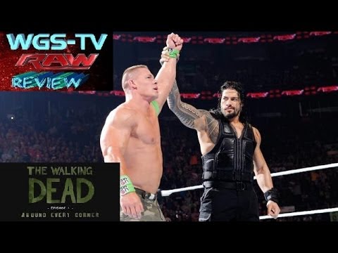WWE Monday Night RAW 7/7/14 Full Show Review (The Walking Dead Ep.4 #2)