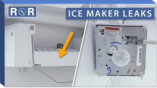 Ice Maker Leaking Water? (Refrigerator Troubleshooting)