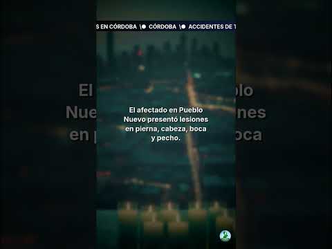 Accidentes de tránsito dejan dos heridos en Córdoba